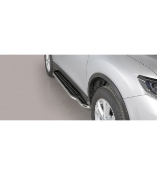 Nissan X-Trail 2015 Sidesteps Inox ø50 rvs - P/379/IX - Bullbar / Lightbar / Bumperbar - Verstralershop