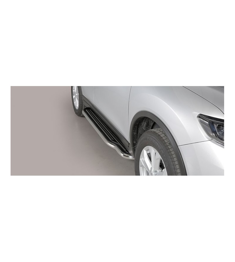 Nissan X-Trail 2015 Sidesteps Inox ø50 stainless steel - P/379/IX - Bullbar / Lightbar / Bumperbar - Verstralershop