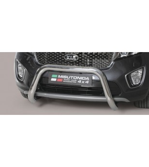 Kia Sorento 2015- EC Approved Super Bar Inox ø76 - EC/SB/388/IX - Bullbar / Lightbar / Bumperbar - Verstralershop