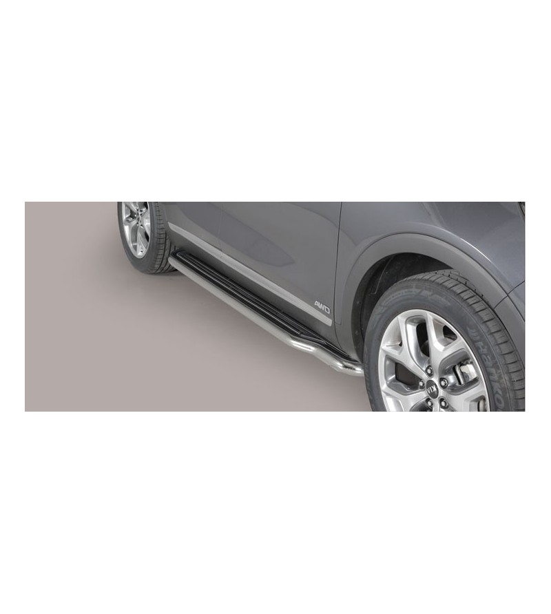 Kia Sorento 2015- Sidesteps Inox ø50 rvs - P/388/IX - Sidebar / Sidestep - Verstralershop