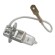 Halogenlampe - L&S - H3 - Weiß - 12V - 100W 