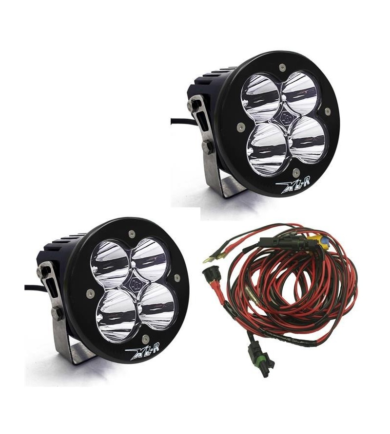 Baja Designs XL-R Pro - Pair High Speed Spot LED - 537801 - Lights and Styling