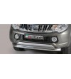 Nissan X-Trail 2015 Slash Bar Inox ø76 stainless steel - SLF/390/IX - Bullbar / Lightbar / Bumperbar - Verstralershop