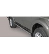 L200 Oval grand Pedana (Oval Side Bars with steps) Inox - GPO/390/IX - Sidebar / Sidestep - Verstralershop