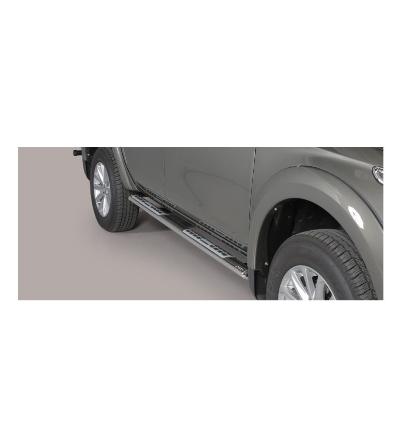 L200 Design Side Protections Inox - DSP/390/IX - Sidebar / Sidestep - Verstralershop