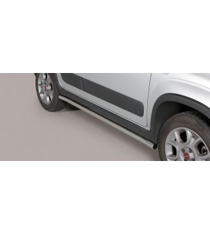 Panda 4x4 Side Protections Inox - TPS/356/IX - Bullbar / Lightbar / Bumperbar - Verstralershop