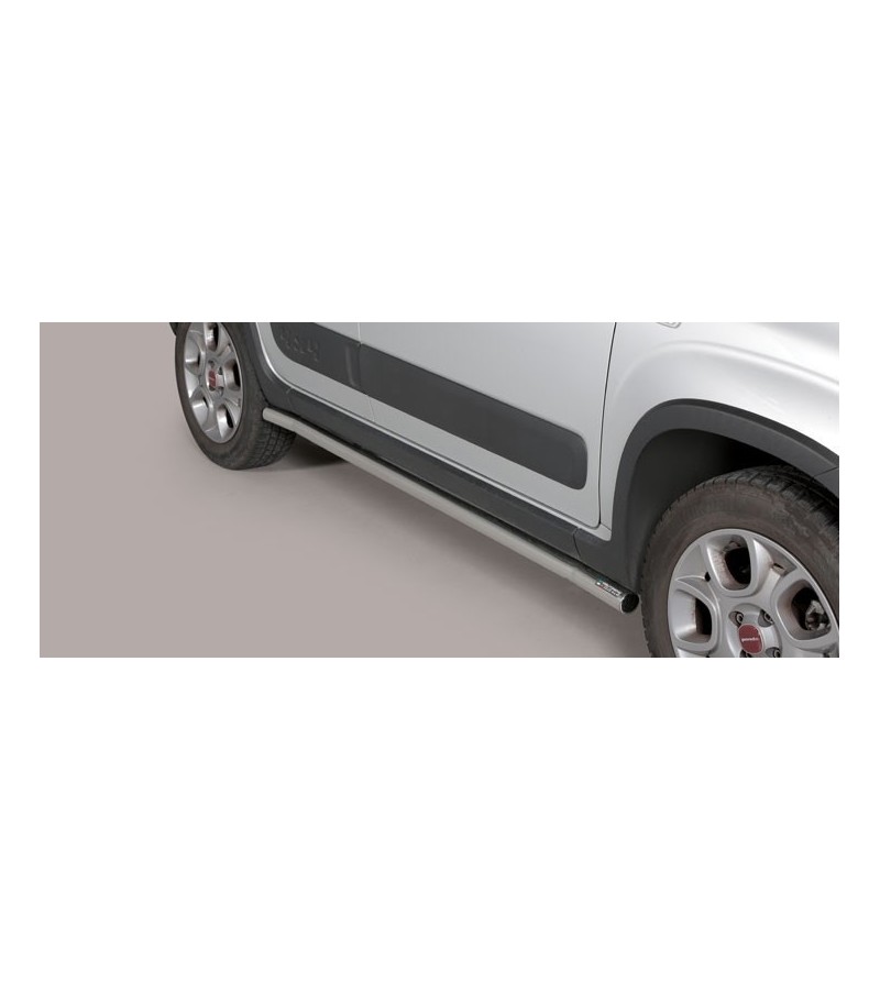 Panda 4x4 Side Protections Inox - TPS/356/IX - Bullbar / Lightbar / Bumperbar - Verstralershop