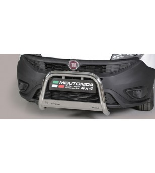 Doblò EC Approved Medium Bar Inox - EC/MED/387/IX - Bullbar / Lightbar / Bumperbar - Verstralershop