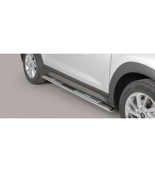 Tucson Design Side Protections Inox - DSP/391/IX - Sidebar / Sidestep - Verstralershop