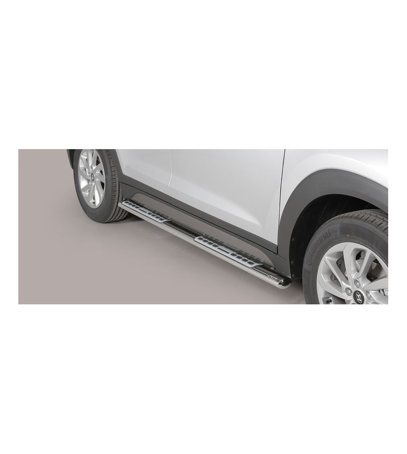 Tucson Design Side Protections Inox - DSP/391/IX - Sidebar / Sidestep - Verstralershop