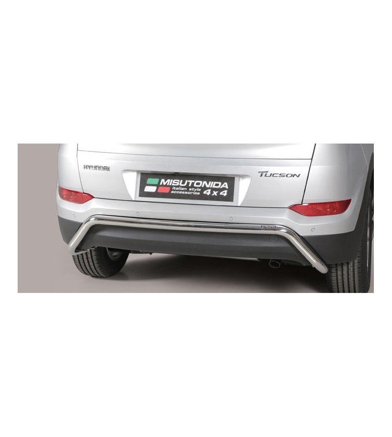 Tucson Rear Protection Inox - PP1/391/IX - Rearbar / Rearstep - Verstralershop