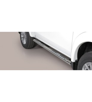 L200 club cab, Design Side Protections Inox - DSP/395/IX - Sidebar / Sidestep - Verstralershop