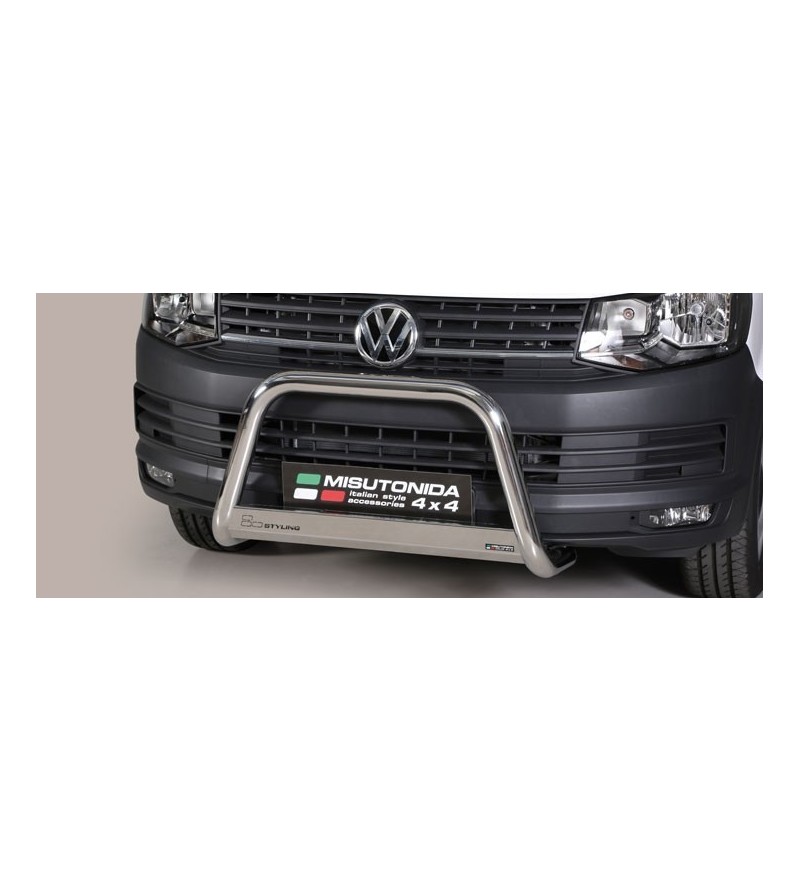 T6 EC Approved Medium Bar Inox - EC/MED/396/IX - Bullbar / Lightbar / Bumperbar - Verstralershop