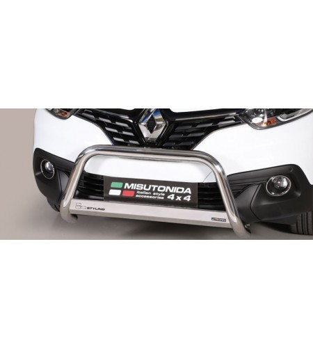 Kadjar 15- EC Approved Medium Bar Inox - EC/MED/397/IX - Bullbar / Lightbar / Bumperbar - Verstralershop