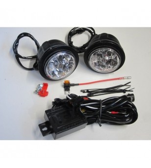 Citroën Jumper 2014- Day Time Running Light Kit Round - LV007