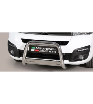 Berlingo 15- EC Approved Medium Bar Inox - EC/MED/399/IX - Bullbar / Lightbar / Bumperbar - Verstralershop