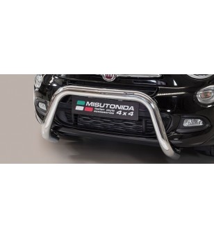 Fiat 500 X EC Approved Super Bar Inox - EC/SB/393/IX - Bullbar / Lightbar / Bumperbar - Verstralershop