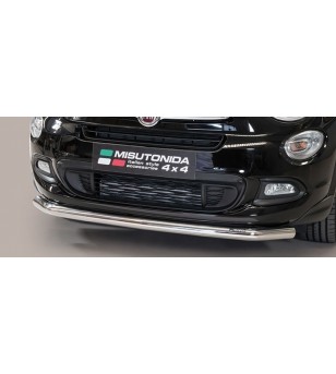 Fiat 500 X Large Bar inox - LARGE/393/IX - Bullbar / Lightbar / Bumperbar - Verstralershop