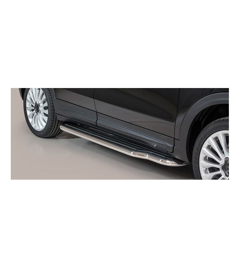 Fiat 500 X Sidesteps Inox  - P/393/IX - Sidebar / Sidestep - Verstralershop