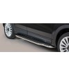 Fiat 500 X Sidesteps Inox  - P/393/IX - Sidebar / Sidestep - Verstralershop