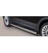 Fiat 500 X Grand Pedana (Side Bars with steps) Inox - GP/393/IX - Sidebar / Sidestep - Verstralershop