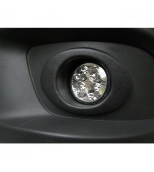 Dagrijverlichting - L&S - Round - Zwart - 12V - Set - Mercedes - Sprinter - 2013-2018