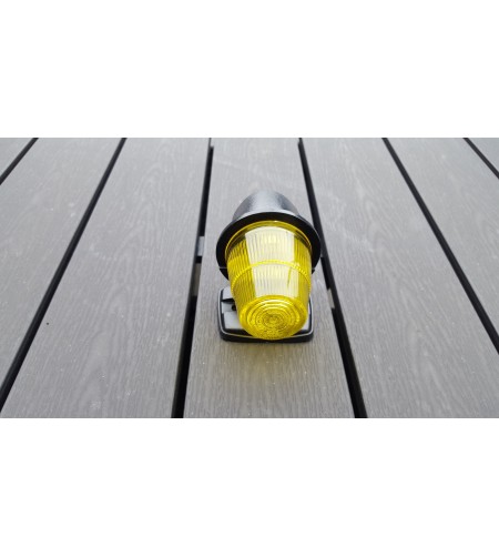 Taklampa - SIM - 3122 - 2.6" - 6.5cm - Old School - Gul - 12V-24V