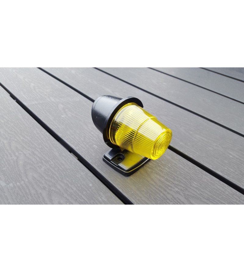 Dachlamp - SIM - 3122 - 2.6" - 6.5cm - Old School - Gelb - 12V-24V Dachlamp - SIM - 3122 - 2.6" - 6.5cm - Old School - Gelb - 12V-24V