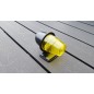 Taklampa - SIM - 3122 - 2.6" - 6.5cm - Old School - Gul - 12V-24V Taklampa - SIM - 3122 - 2.6" - 6.5cm - Old School - Gul - 12V-24V