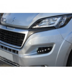 Peugeot Boxer 2014-2021 Dagrijverlichting POD DRL LED Zwart - LP-X290B