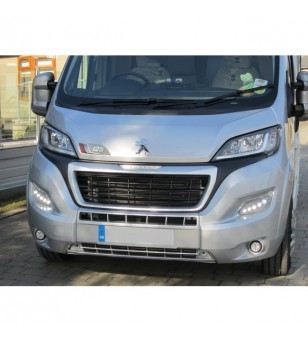 Citroën Jumper 2014–2021 Tagfahrlicht-Set POD DRL LED Silber - LP-X290S