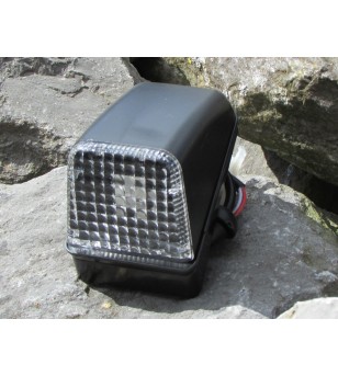Taklampa - L&S - Volvo-Style - Klar - Vit/Bärnsten - 12V-24V 