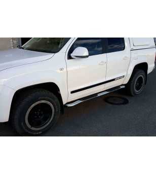 Chrom-Seitenleisten 3" für VW Amarok 11- - SBAMAROK