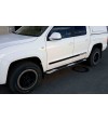 Chrome Sidebars 3" för VW Amarok 11- - SBAMAROK