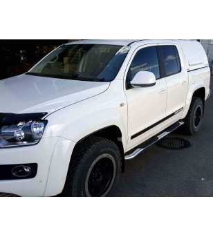 Chrom-Seitenleisten 3" für VW Amarok 11- - SBAMAROK