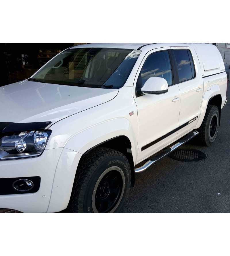 Chrom-Seitenleisten 3" für VW Amarok 11- - SBAMAROK Chrom-Seitenleisten 3" für VW Amarok 11- - SBAMAROK