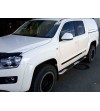 Chrom-Seitenleisten 3" für VW Amarok 11- - SBAMAROK