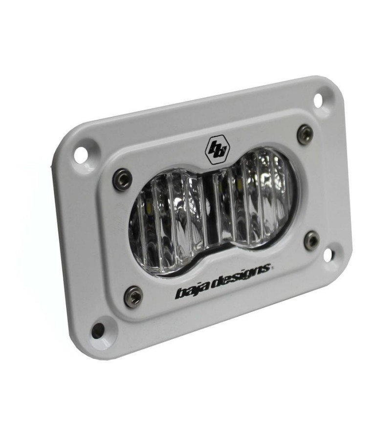 Baja Designs S2 Pro - LED Wide Cornering Flush Mount - White - 481005WT - Lights and Styling