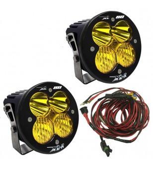 Baja Designs XL-R 80 pair - LED Driving/Combo - Amber - 767813 - Lights and Styling