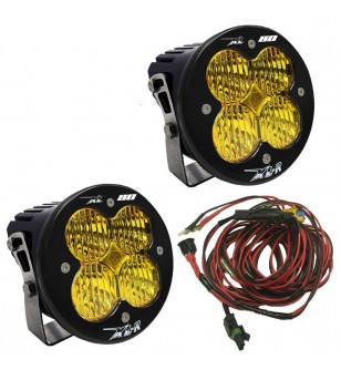 Baja Designs XL-R 80 pair - LED Wide Cornering - Amber - 767815 - Lights and Styling