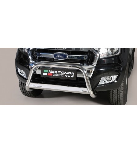 Ranger D.C. 16- EC Approved Medium Bar Inox - EC/MED/295/IX - Bullbar / Lightbar / Bumperbar - Verstralershop