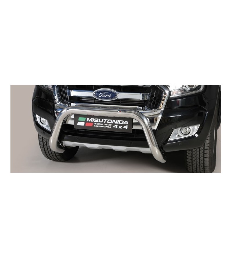 Ranger D.C. 16- EC Approved Super Bar Inox - EC/SB/295/IX - Bullbar / Lightbar / Bumperbar - Verstralershop