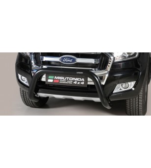 Ranger D.C. 16- EC Approved Super Bar Inox Black Coated - EC/SB/295/PL - Bullbar / Lightbar / Bumperbar - Verstralershop