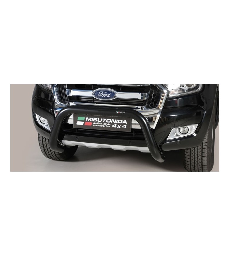 Ranger D.C. 16- EC Approved Super Bar Inox Black Coated - EC/SB/295/PL - Bullbar / Lightbar / Bumperbar - Verstralershop