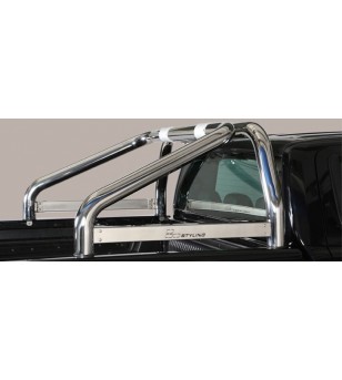 Ranger D.C. 16-,  Roll Bar Mark on Tonneau Inox (2 pipes version) - RLSS/K/2295/IX - Rollbars / Sportsbars - Verstralershop