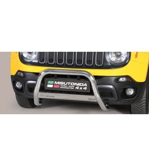 Renegade Trailhawk 14- EC Approved Medium Bar Inox - EC/MED/398/IX - Bullbar / Lightbar / Bumperbar - Verstralershop