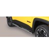 Renegade Trailhawk 14- Oval Design Side Protections Inox - DSP/376/IX - Sidebar / Sidestep - Verstralershop