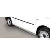 Caddy 2014-2020 Design Side Protections Inox - TPS/235/IX - Sidebar / Sidestep - Verstralershop