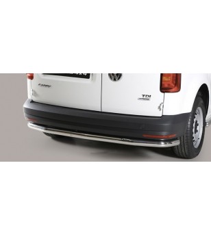 Caddy 15- Rear Protection Inox - PP1/235/IX - Rearbar / Rearstep - Verstralershop