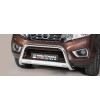 Navara NP 300 16- EC Approved Medium Bar Inox - EC/MED/400/IX - Bullbar / Lightbar / Bumperbar - Verstralershop